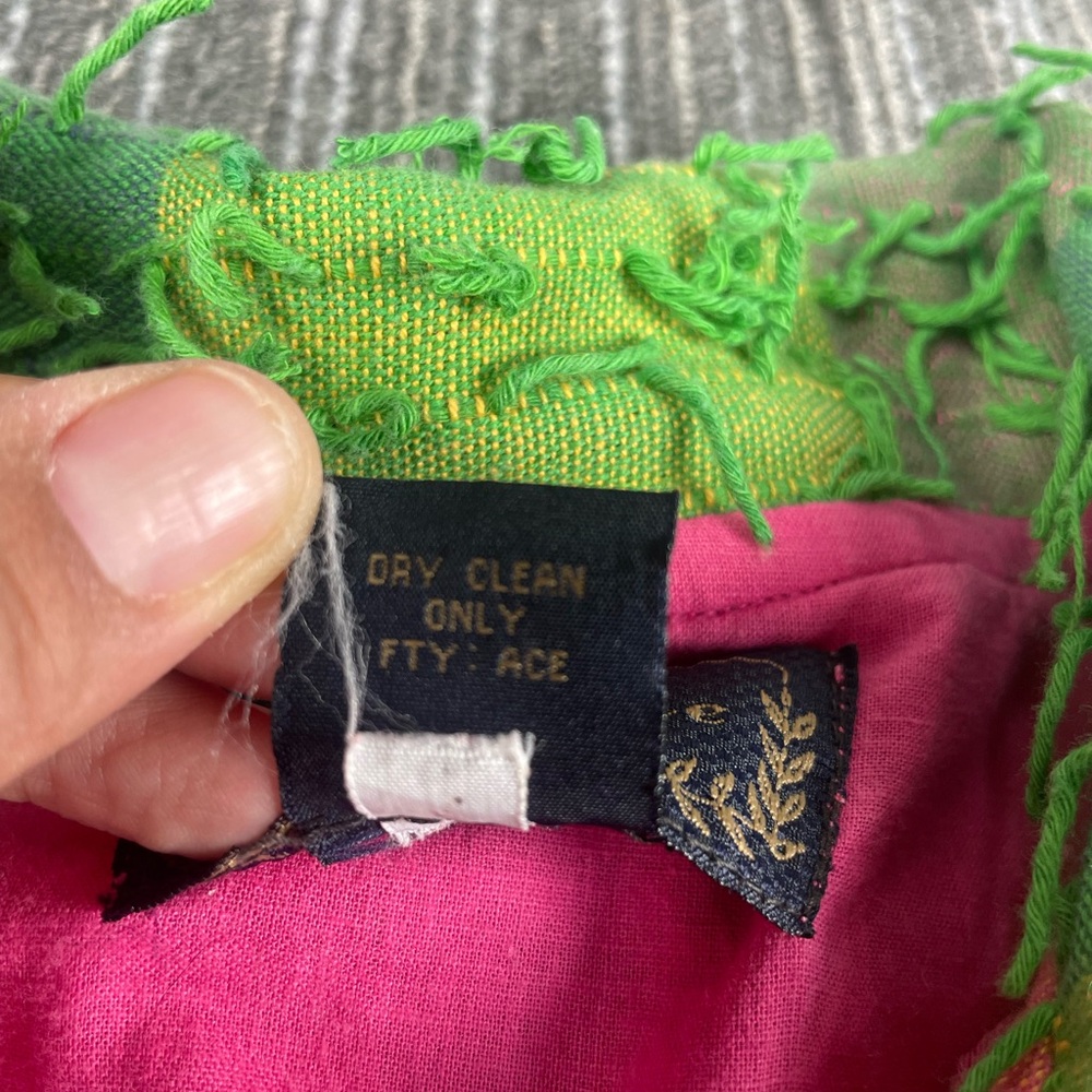 Vibrant Multicolor Button Down Jacket - image 3